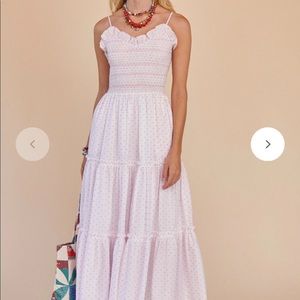 Hunter bell Clara dress XS worn once smocked